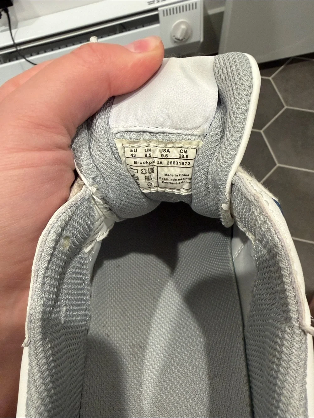 GANT Men's Brookpal Sneakers Size 9.5 in White